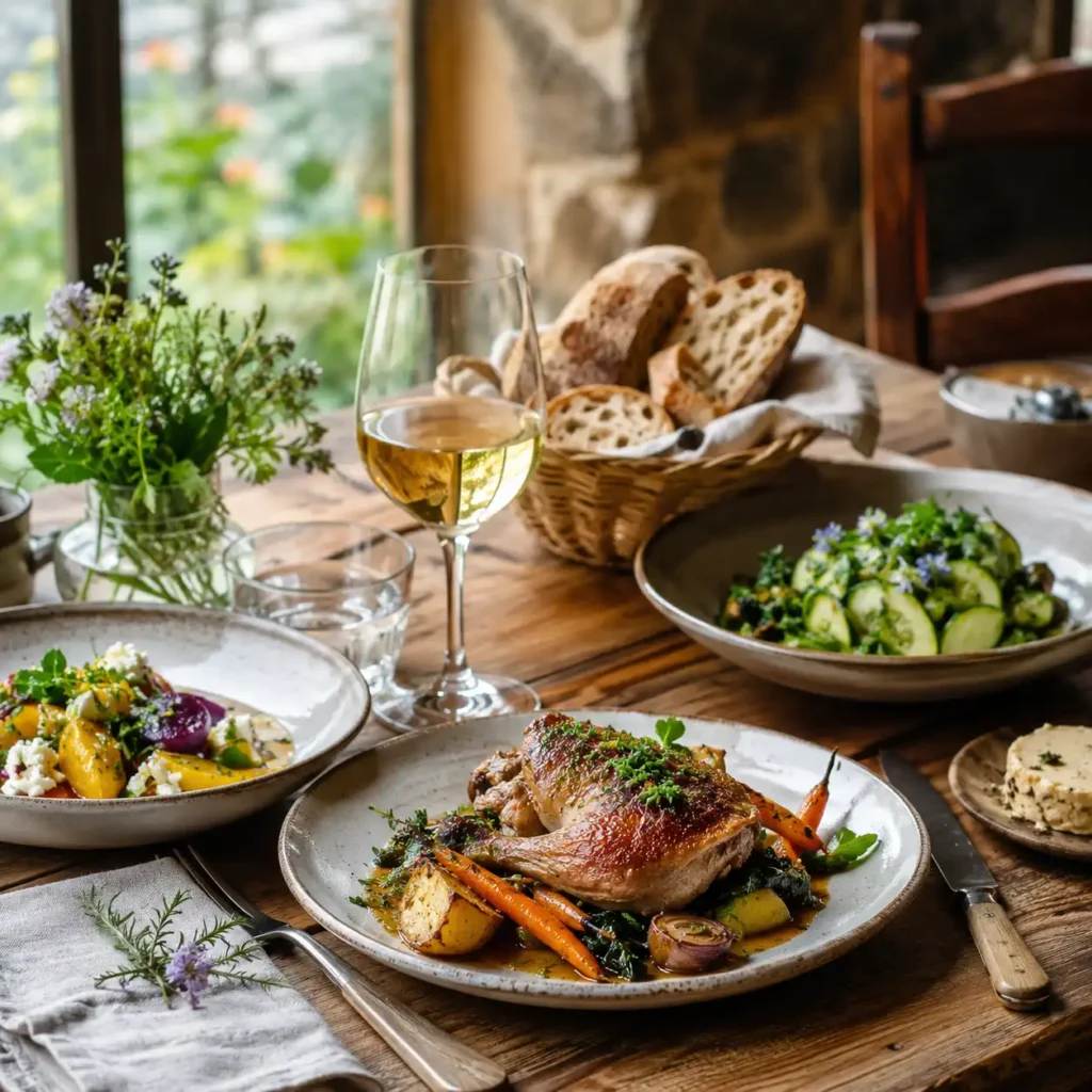 Cuisine Locale et de saison Auberge de la Clouère à Château-Larcher